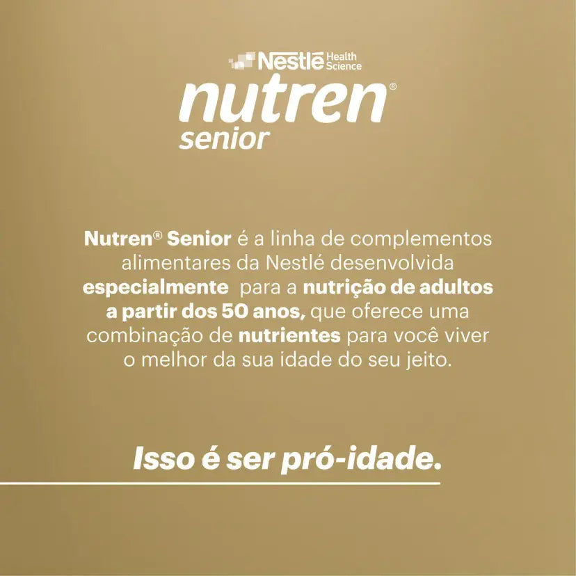 Suplemento Alimentar Nutren Senior s/ Sabor Zero Lactose 740g
