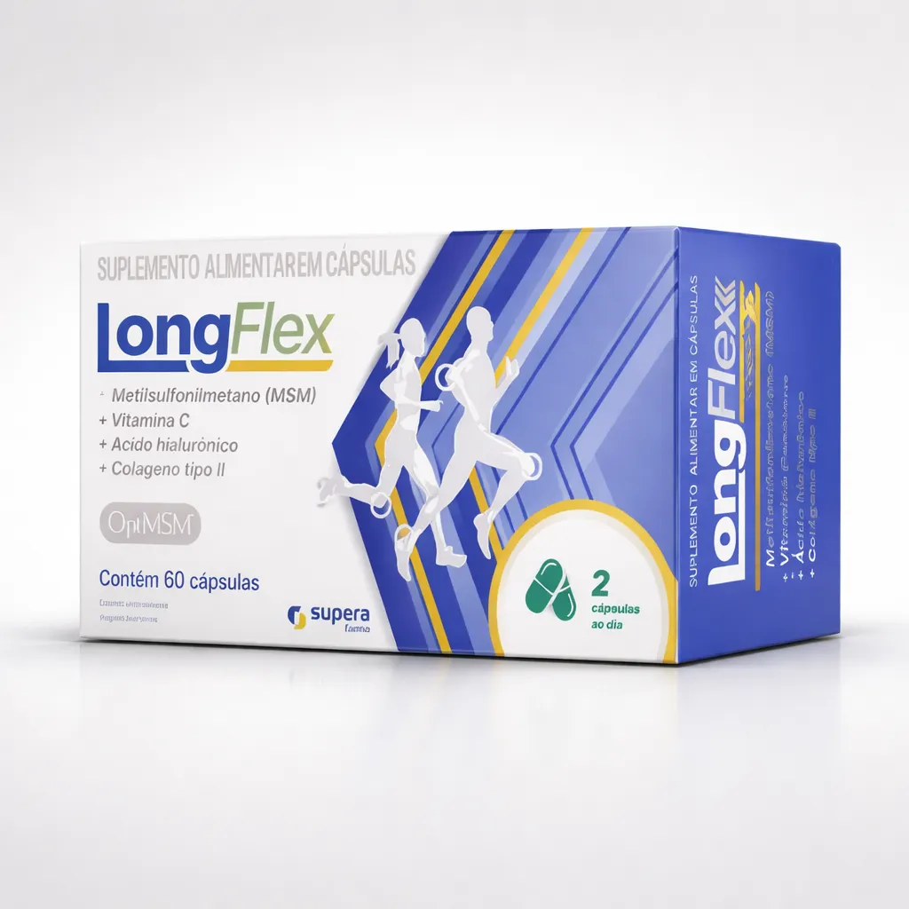 Longflex - 60 Cápsulas - Supera Farma