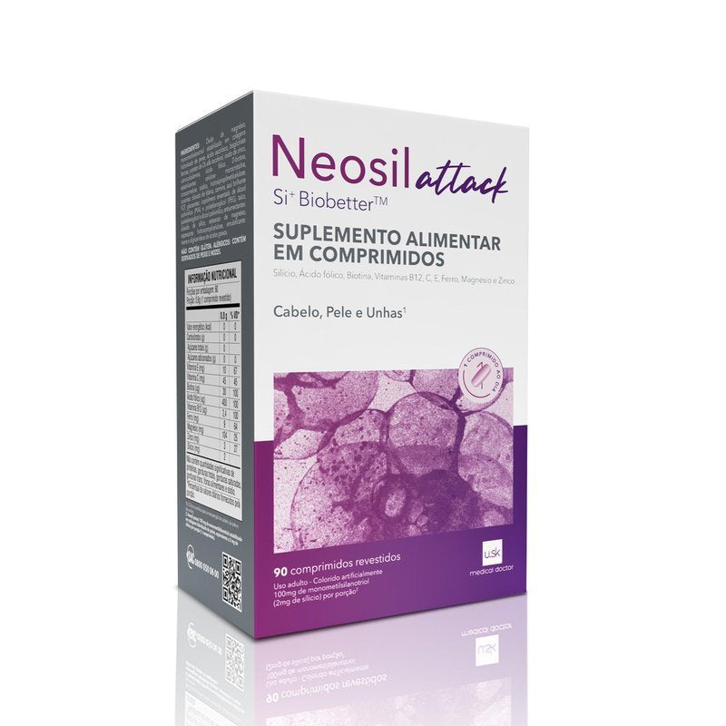 Polivitamínico Neosil Attack 100mg frasco 90 comprimidos